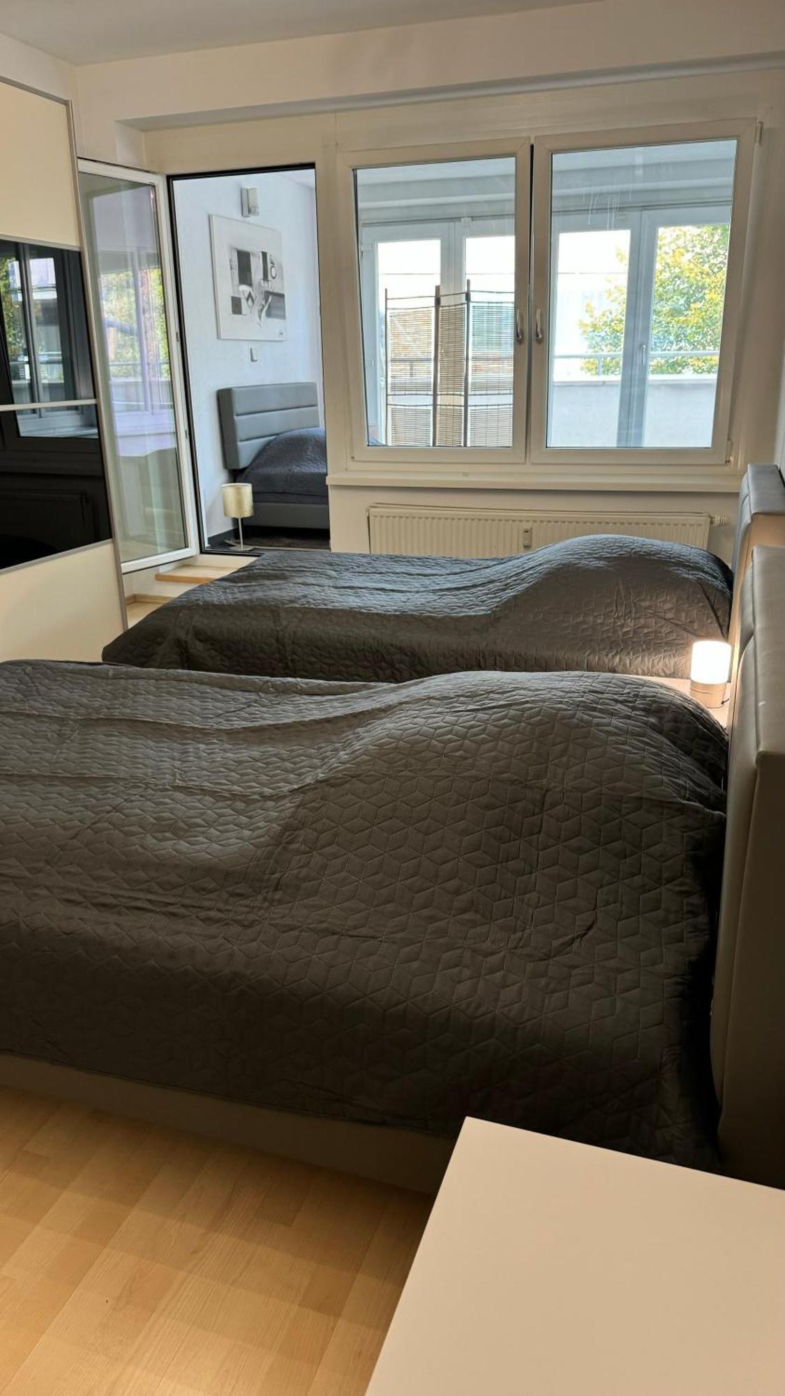 City Apartement Linz Fuer 5 Gaeste Mit Self-Checkin Und Kueche Exterior foto