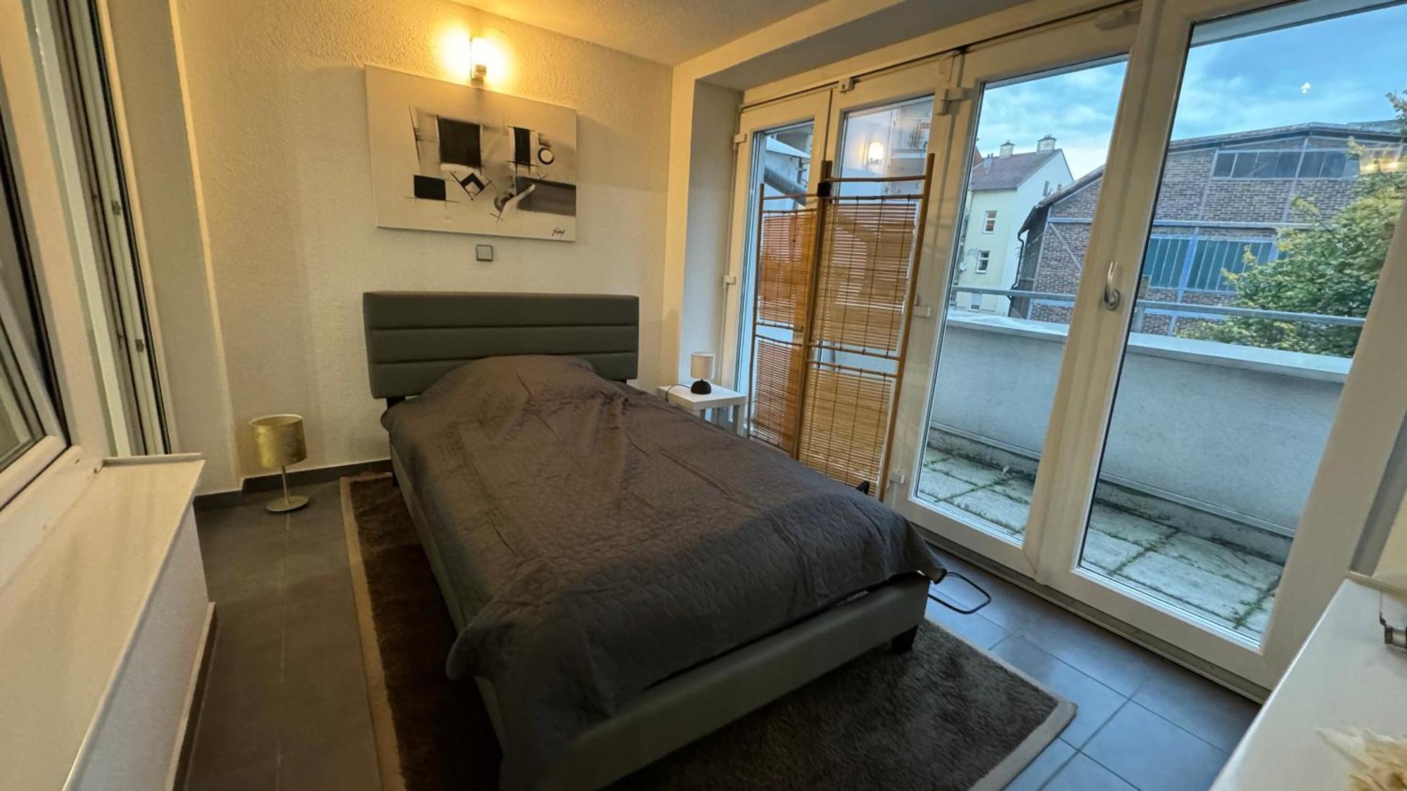 City Apartement Linz Fuer 5 Gaeste Mit Self-Checkin Und Kueche Exterior foto
