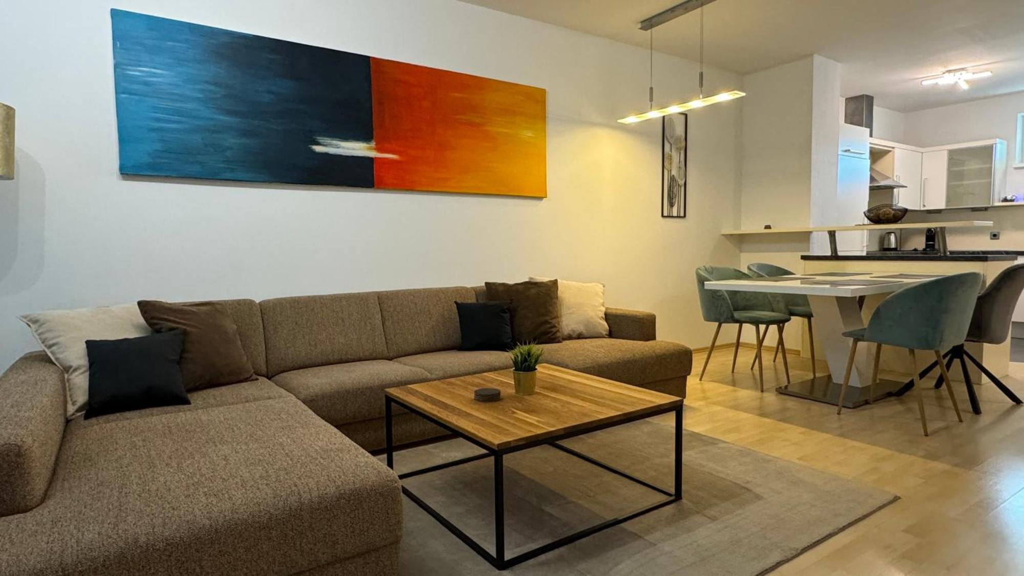 City Apartement Linz Fuer 5 Gaeste Mit Self-Checkin Und Kueche Exterior foto